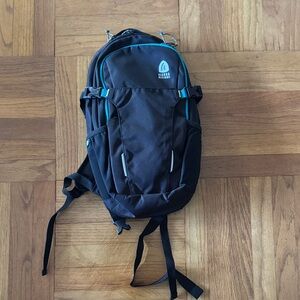 Black and Teal Backpack by Unknown Brand